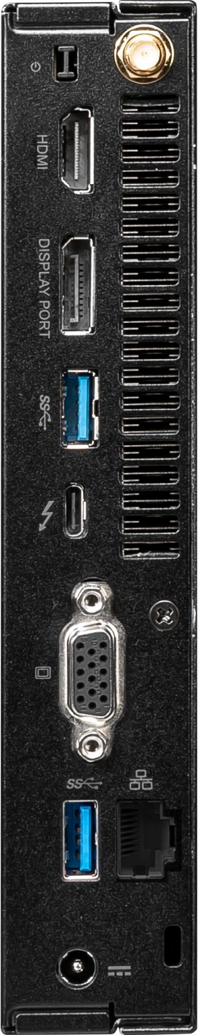 Персональный компьютер MSI Pro DP10 12M Mini Core i7-1255U, 16Gb (8*2) DDR4 SO-DIMM, 1TB SSD M.2, Intel UHD Graphics 730, noDVD, WiFi, BT, 120W, VESA, VGA, noOS, 1y war-ty