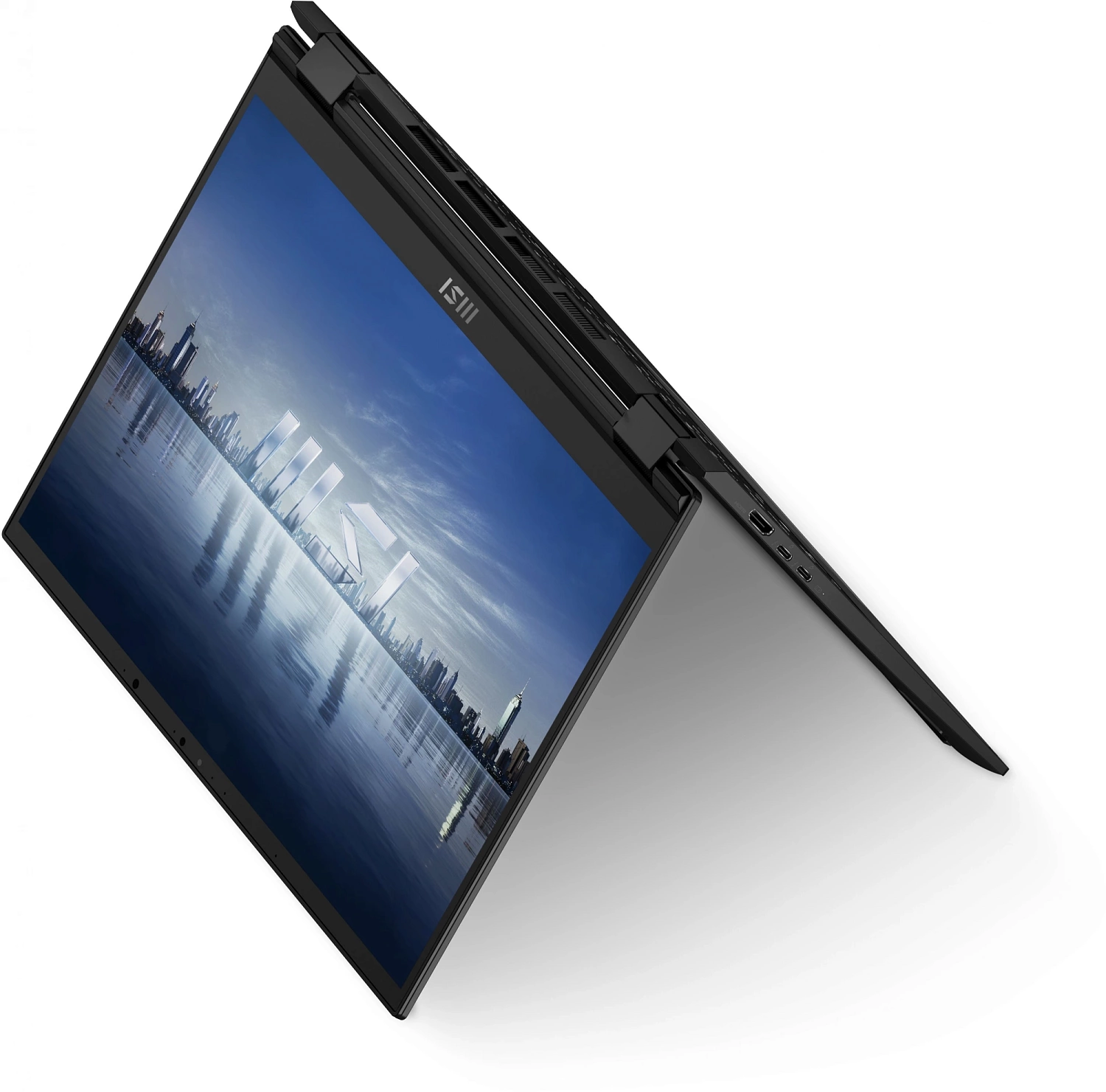 Ноутбук MSI Summit 14 E14FlipEvo A13MT-468XRU, Core I7-1360P 14" 16:10 QHD+ (2880x1800), IPS,Touch panel,Pen, LPDDR5 16GB, 512GB M.2 SSD,Iris Xe Graphics,Ink Black,72Whr,1,59kg,2y,DOS,KB Eng/Rus