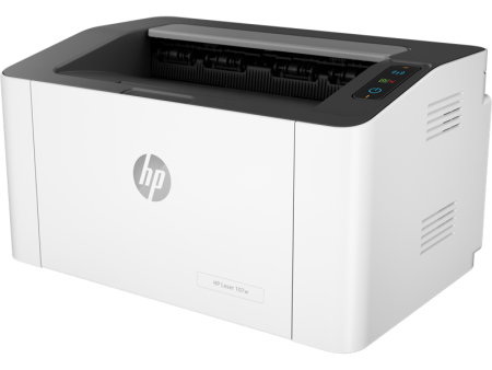 Принтер лазерный HP Laser 107w (4ZB78A) A4 WiFi белый