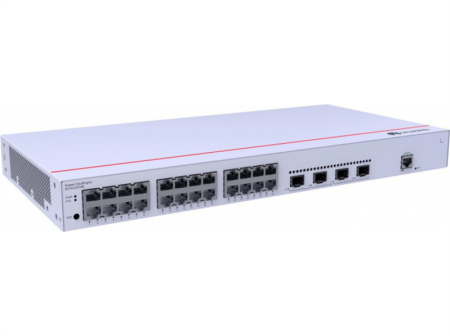 Коммутатор HUAWEI S310-24T4S L2+ (static route), 24*10/100/1000BASE-T ports, 4*GE SFP ports,