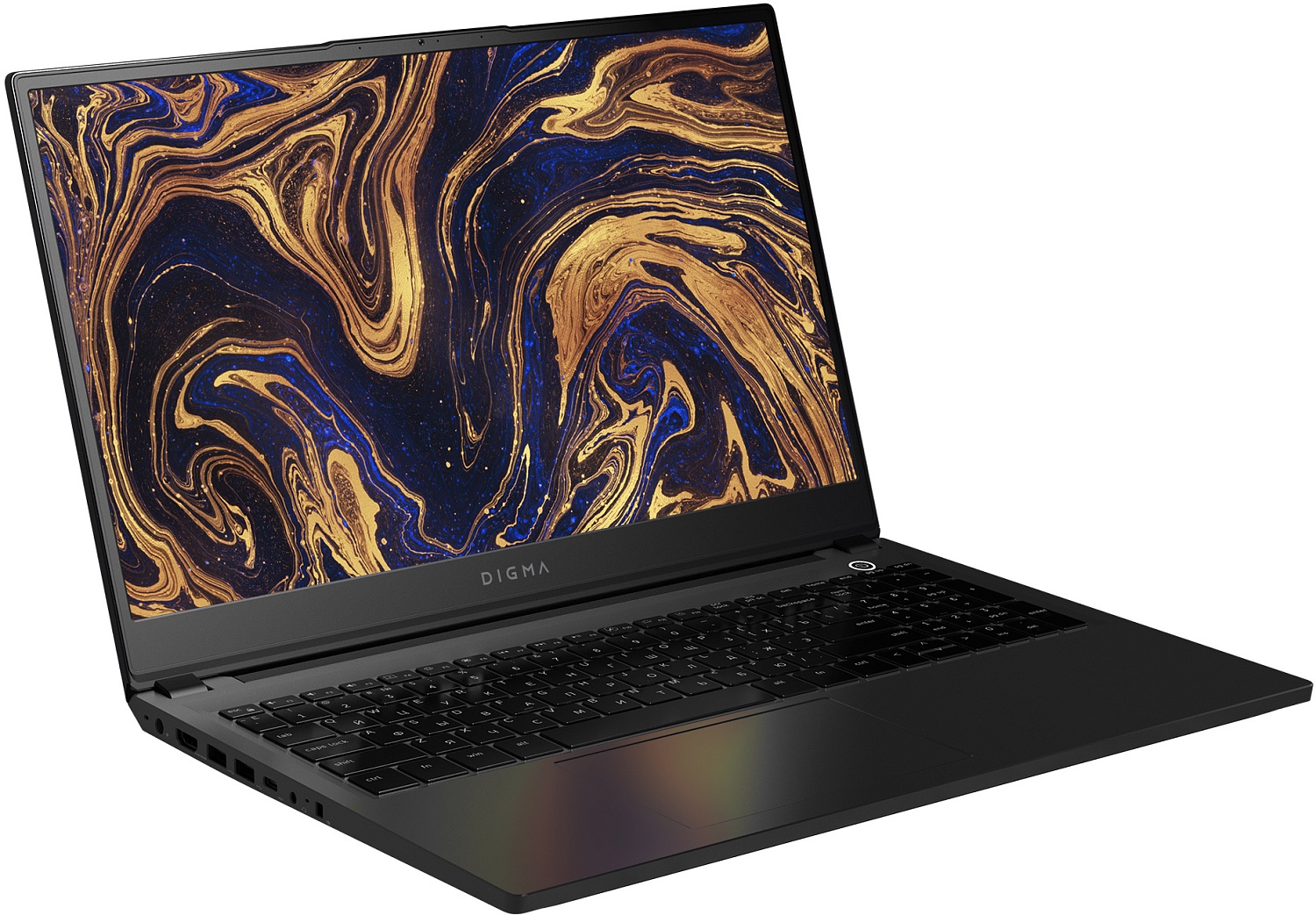 Ноутбук Digma Pro Magnus M Ryzen 5 5600U 16Gb SSD512Gb AMD Radeon RX Vega 7 16.1" IPS QHD (2560x1440) Windows 11 Professional Multi Language 64 dk.grey WiFi BT Cam 6060mAh (DN16R5-ADXW02)