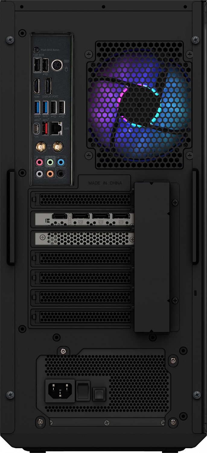 ПК MSI Infinite X2 13FNUG-283XRU i7 13700KF (3.4) 32Gb 2Tb 7.2k SSD1Tb RTX4080 16Gb noOS 2.5xGbitEth WiFi BT 850W черный (9S6-B90411-283)