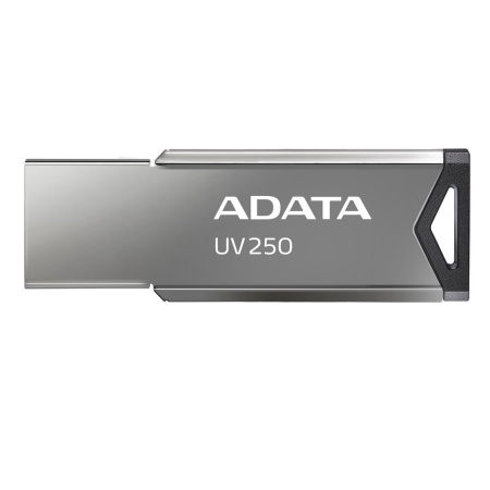 Флеш Диск A-Data 64Gb UV250 AUV250-64G-RBK USB2.0 серебристый