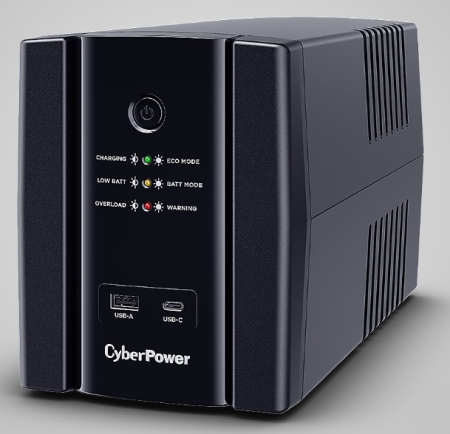 Источник бесперебойного питания Cyberpower UT2200EIG Line-Interactive 2200VA/1320W USB/RJ11/45 (4+2 IEC С13) (существенное повреждение коробки)