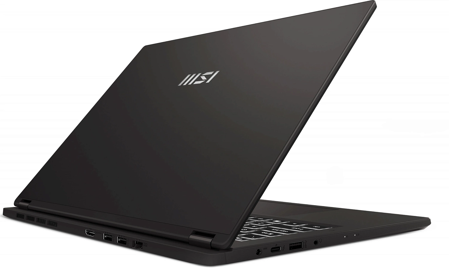 Ноутбук MSI Commercial 14 H A13MG-002US Core i5 13420H 16Gb SSD512Gb Intel Iris Xe graphics 14" IPS FHD+ (1920x1200) Windows 11 Professional Multi Language grey WiFi BT Cam (9S7-14L111-002)