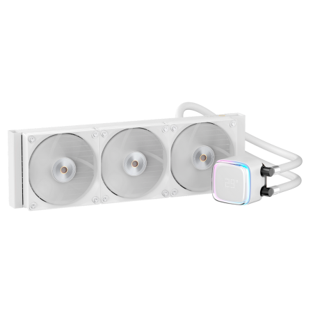 Вентилятор Cooler Ocypus Iota L36 WH ARGB White 300W/ All Intel/ AMD AM*/ Digital display / Screws
