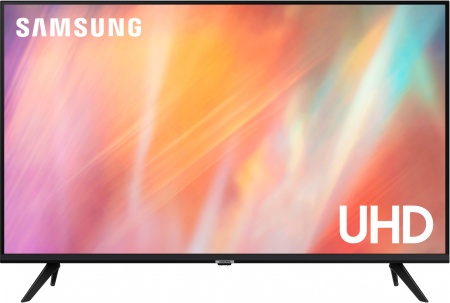 Телевизор LED Samsung 50" UE50AU7002UXRU Series 7 черный 4K Ultra HD 60Hz DVB-T2 DVB-C DVB-S2 WiFi Smart TV (RUS)