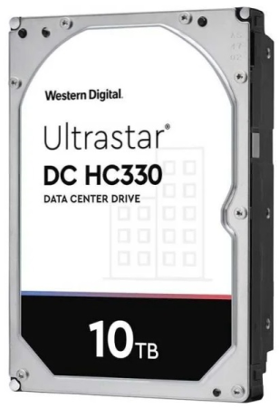 Жестикй диск Western Digital Ultrastar DC HС330 HDD 3.5" SATA 10Тb, 7200rpm, 256MB buffer, 512e/4kN, WUS721010ALE6L4, 1 year