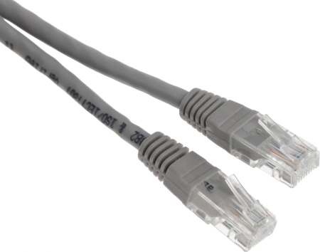 Патч-корд Premier NA102-UTP-C6-1M 10Гбит/с UTP 4 пары cat6 CCA molded 1м серый RJ-45 (m)-RJ-45 (m)