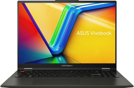 Ноутбук Asus Vivobook S 16 Flip TP3604VA-MC132 Core i3 1315U 8Gb SSD512Gb Intel UHD Graphics 16" IPS Touch WUXGA (1920x1200) noOS black WiFi BT Cam (90NB1051-M004S0)