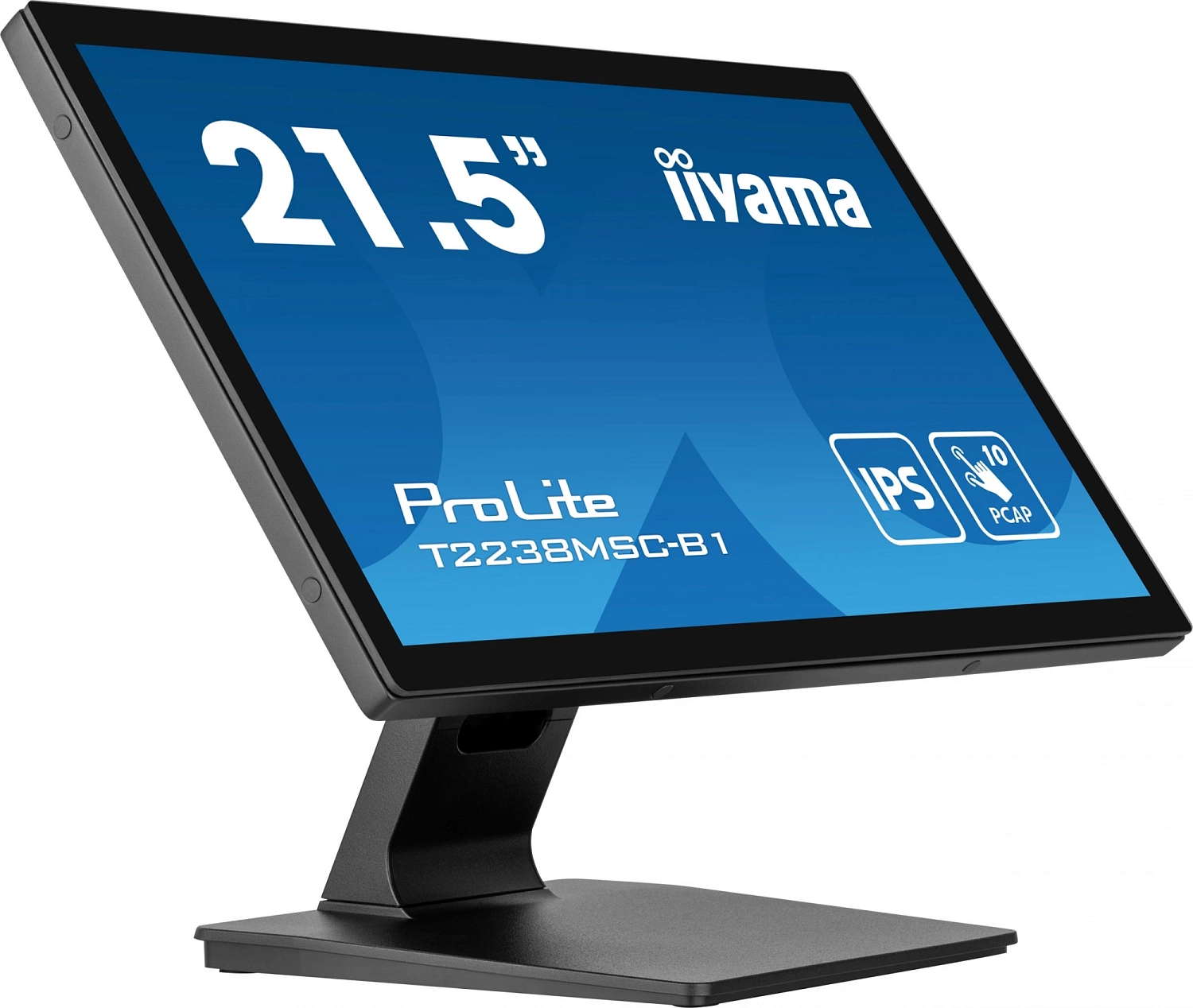 Монитор Iiyama 21.5" ProLite T2238MSC-B1 черный IPS LED 5ms 16:9 HDMI M/M матовая 1000:1 600cd 178гр/178гр 1920x1080 DP FHD USB Touch 6.8кг