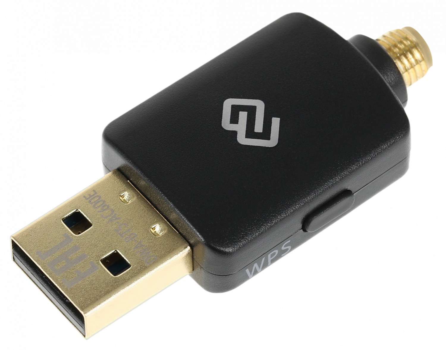 Сетевой адаптер WiFi + Bluetooth Digma DWA-BT5-AC600E AC600 USB 2.0 (ант.внеш.съем) 1ант. (упак.:1шт)