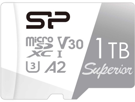 Флеш карта microSDXC Silicon Power 1TB SP001TBSTXDA2V20SP Superior + adapter