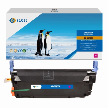 Картридж Cartridge G&G 645A для HP CLJ 5500/5550, пурпурный (12 000 стр.)