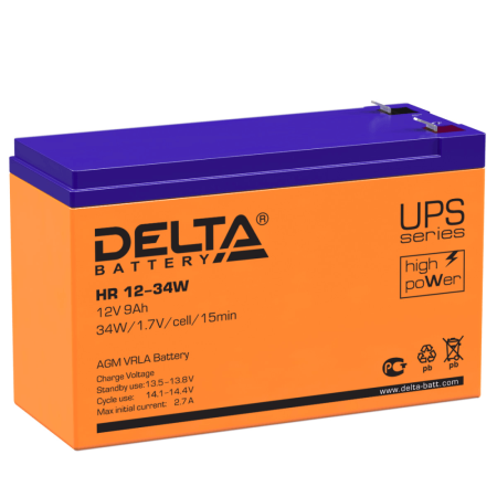 Батарея для ИБП Delta HR 12-34 W 12В 9Ач