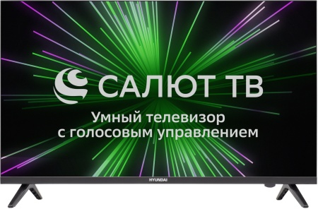 Телевизор LED Hyundai 32" H-LED32FS5006 Салют ТВ черный HD 60Hz DVB-T DVB-T2 DVB-C DVB-S DVB-S2 WiFi Smart TV (RUS)