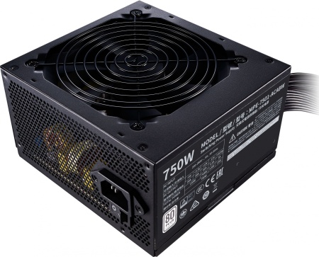 Блок питания Cooler Master MWE White, 750W, ATX, 120mm, 6xSATA, 4xPCI-E(6+2), APFC, 80+ Standard