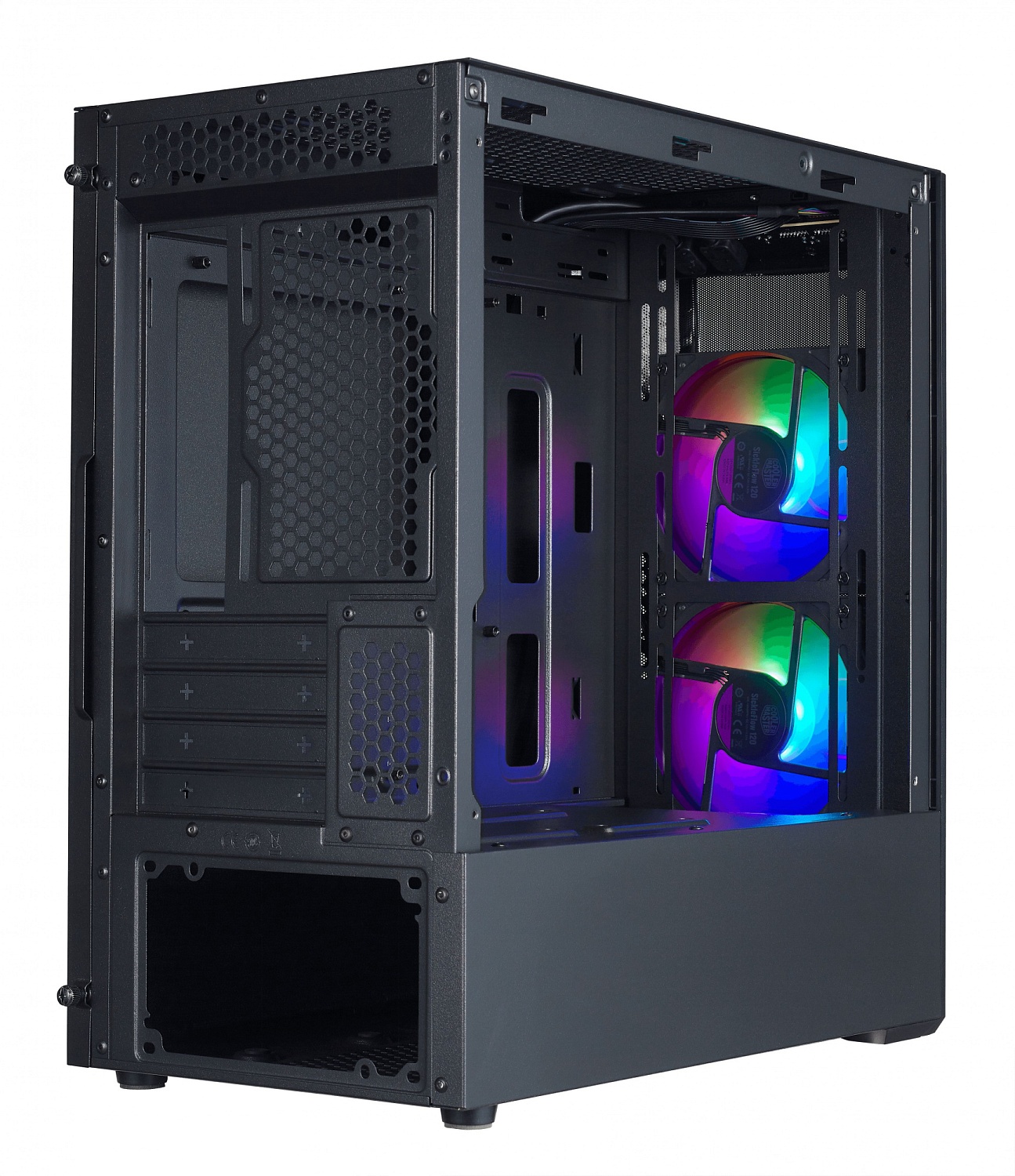 Корпус Cooler Master MasterBox MB311L черный без БП mATX 6x120mm 4x140mm 2xUSB3.0 audio bott PSU