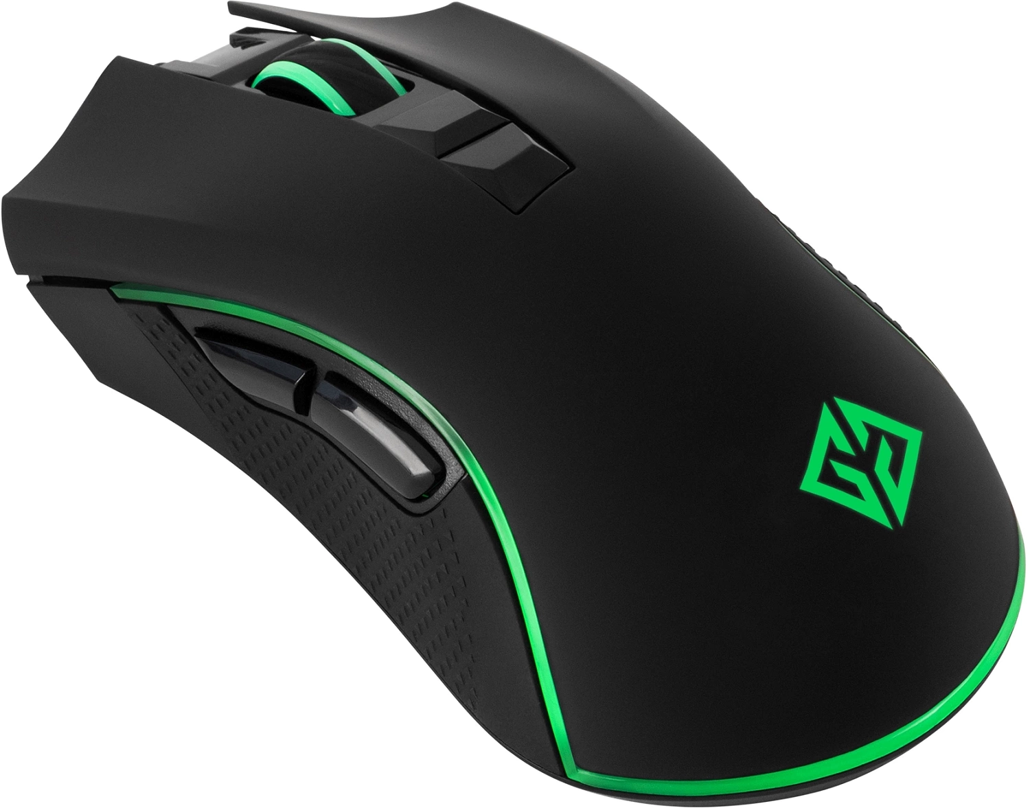 Мышь GMNG GG-MS400WO черный оптическая (10000dpi) беспроводная USB (7but) Мышь GMNG GG-MS400WO черный оптическая (10000dpi) беспроводная USB (7but)