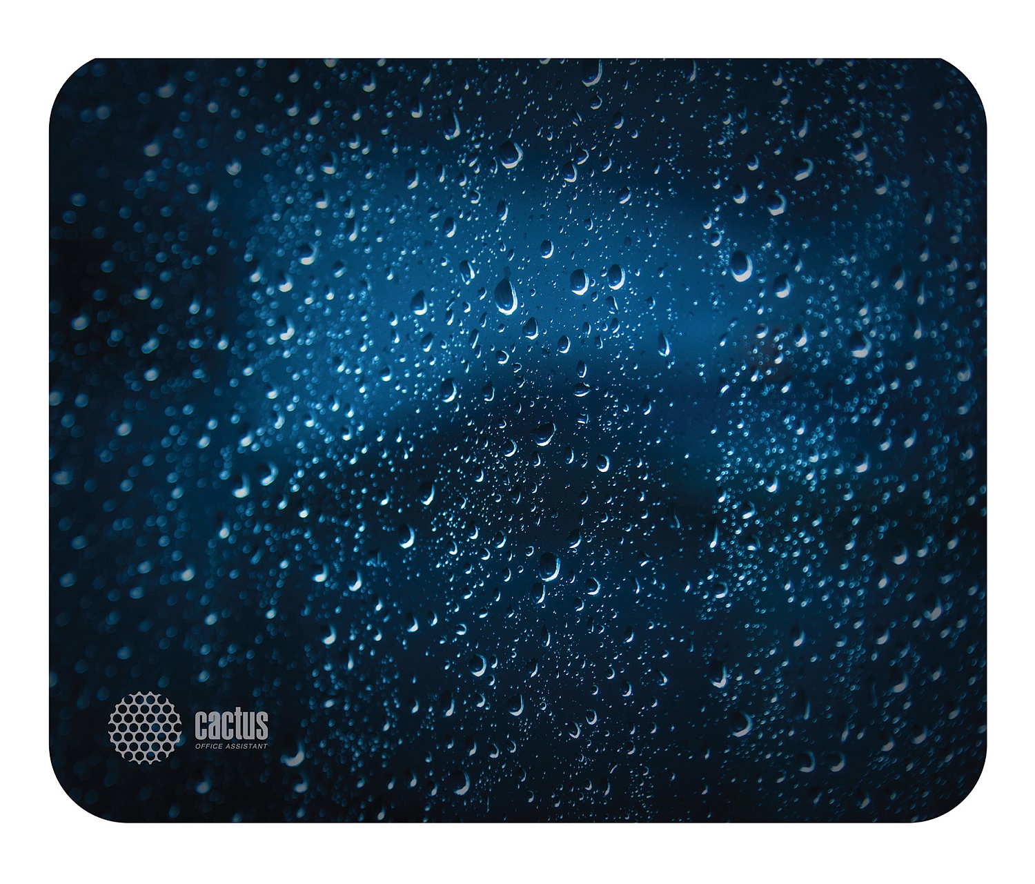 Коврик для мыши Cactus CS-MP-P05XS Water Drops 220x180x2мм