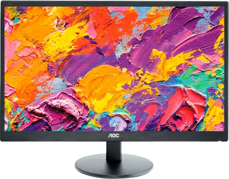 Монитор AOC 23.6" Value Line M2470SWH(00/01) черный MVA LED 16:9 HDMI M/M матовая 250cd 1920x1080 60Hz VGA FHD 3.58кг