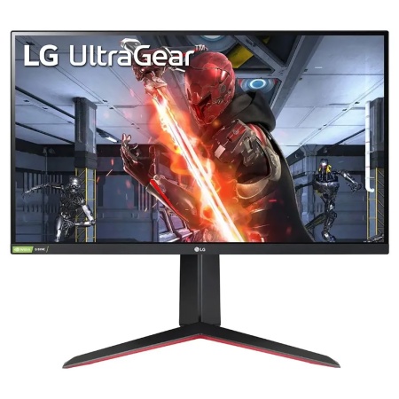 27" LG 27GN65R-B Black (IPS, 1920x1080, HDMI+DP, 1 ms, 178°/178°, 300 cd/m, 1000:1, 144Hz, Pivot)