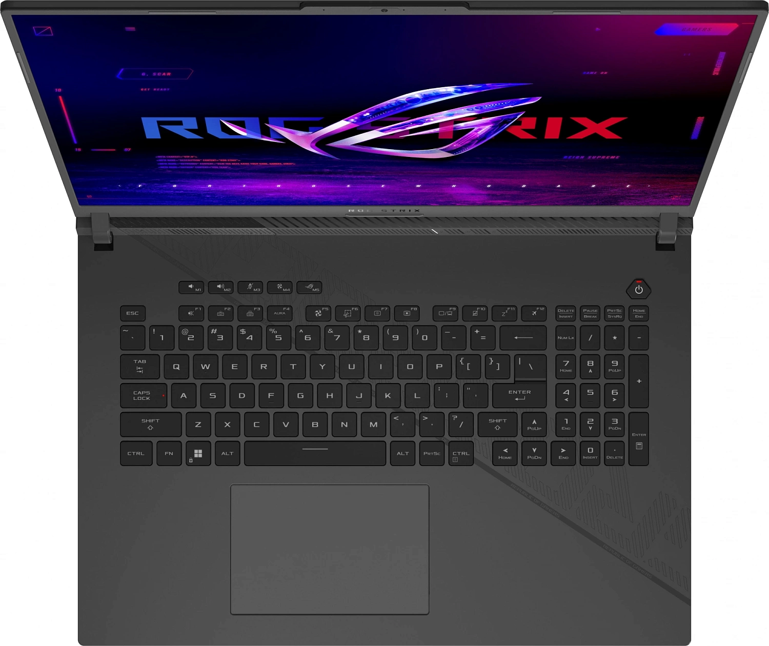 Ноутбук Asus ROG Strix G18 G814JVR-N6010 Core i9 14900HX 16Gb SSD1Tb NVIDIA GeForce RTX4060 8Gb 18" IPS WQXGA (2560x1600) noOS grey WiFi BT Cam (90NR0IF6-M000C0)