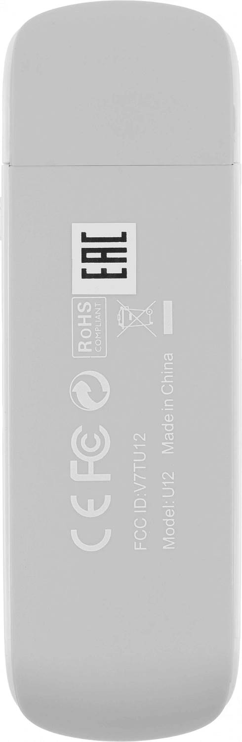 Сетевой адаптер WiFi Tenda U12 USB 3.0 (ант.внутр.) 1ант.