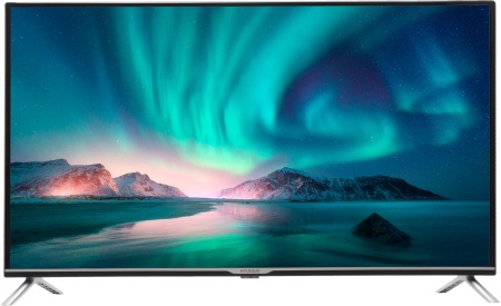 Телевизор LED Hyundai 40" H-LED40ET3001 черный/серебристый FULL HD 60Hz DVB-T2 DVB-C DVB-S2 (RUS)