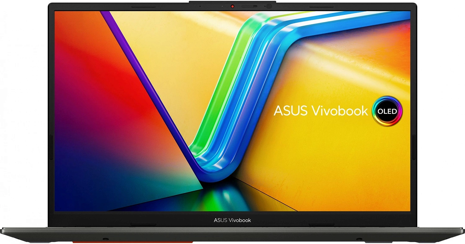 Ноутбук Asus Vivobook S 15 OLED K5504VA-MA278W Core i9 13900H 16Gb SSD1Tb Intel Iris Xe graphics 15.6" OLED 2.8K (2880x1620) Windows 11 Home black WiFi BT Cam (90NB0ZK2-M00LT0)