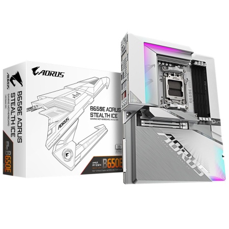 Материнская плата Gigabyte B650E AORUS STEALTH ICE, RTL