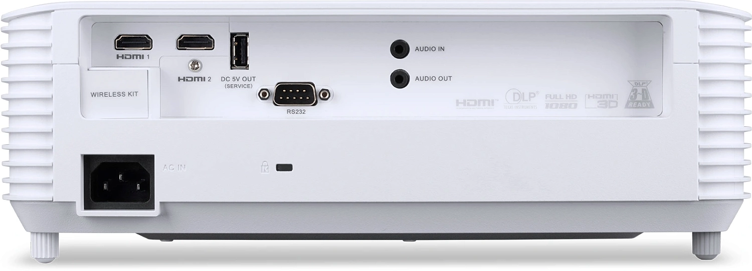 Проектор Acer P1558i DLP 5200Lm LS (1920x1080) 15000:1 ресурс лампы:5000часов 1xUSB typeA 2xHDMI 2.8кг