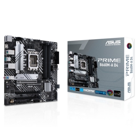 PRIME B660M-A D4 Intel B660 LGA 1700 Micro ATX /LGA1700,B660,USB3.2 GEN 2,MB