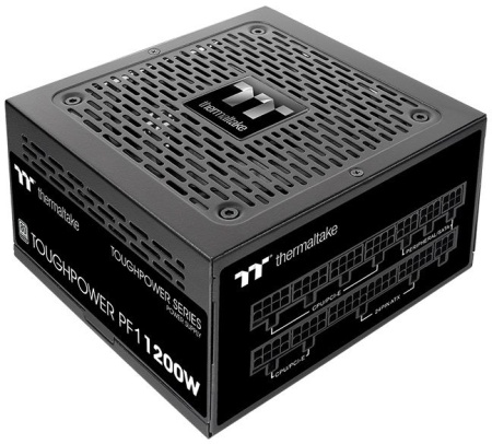 Блок питания Thermaltake ATX 1200W Toughpower PF1 80+ platinum 24pin APFC 140mm fan color LED 12xSATA Cab Manag RTL