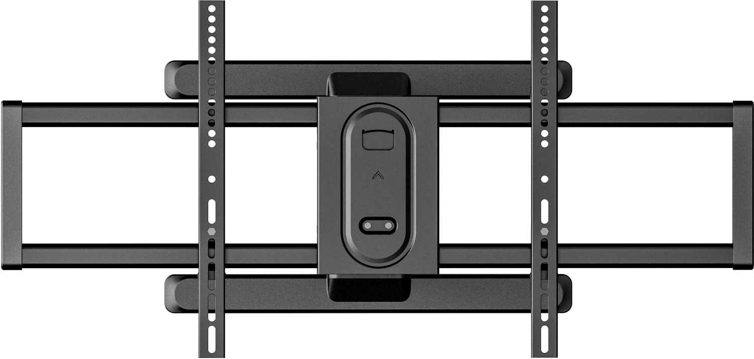 Кронштейн для телевизора Ultramounts UM970 черный 95"-120" макс.60кг настенный поворот и наклон