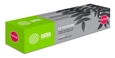 Картридж лазерный Cactus CS-TK5205BK черный (18000стр.) для Kyocera Ecosys 356ci