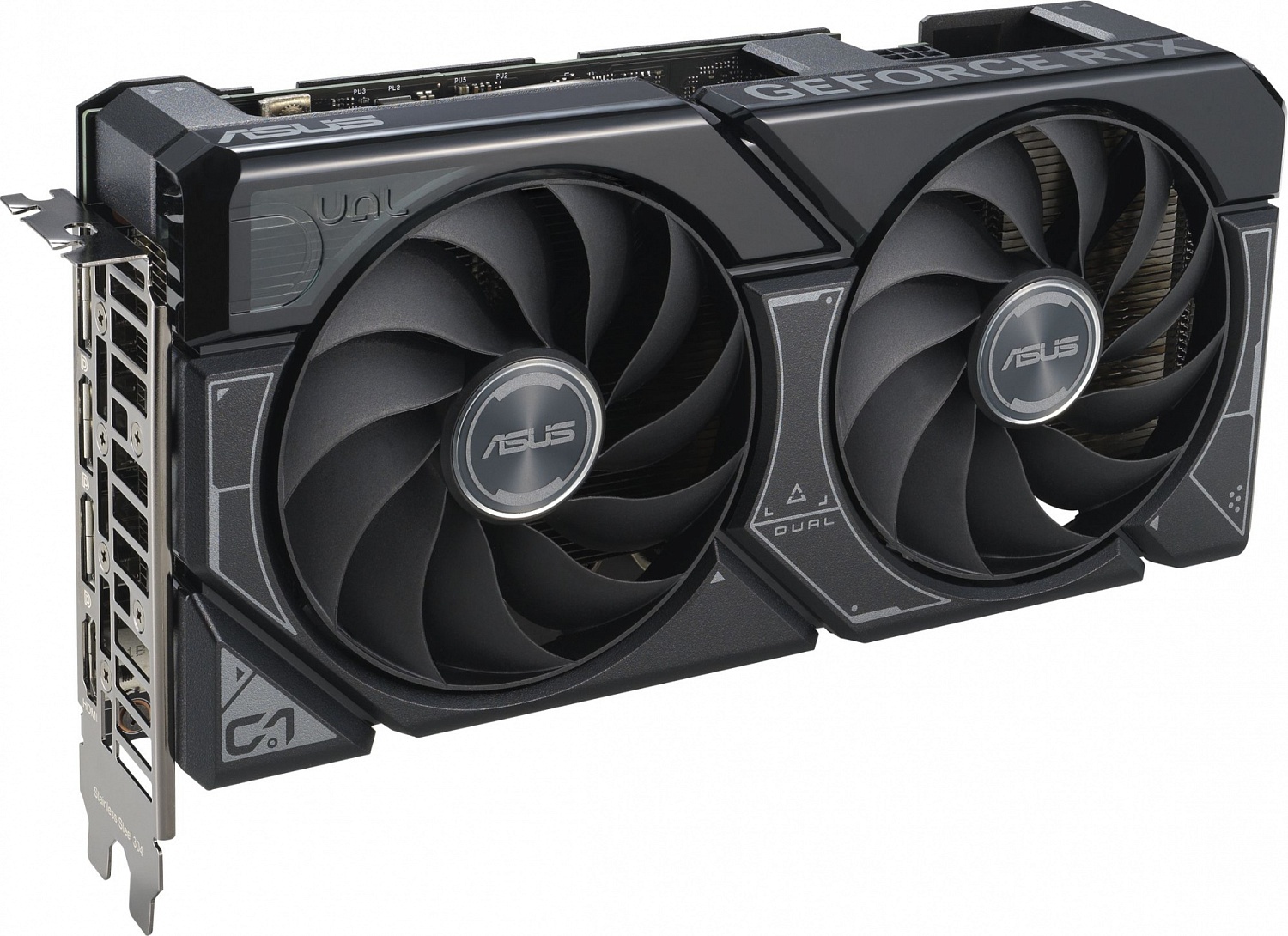 Видеокарта ASUS DUAL-RTX4060TI-A16G//RTX4060TI 16G HDMI DP*3 16G D6; 90YV0JH7-M0NA00