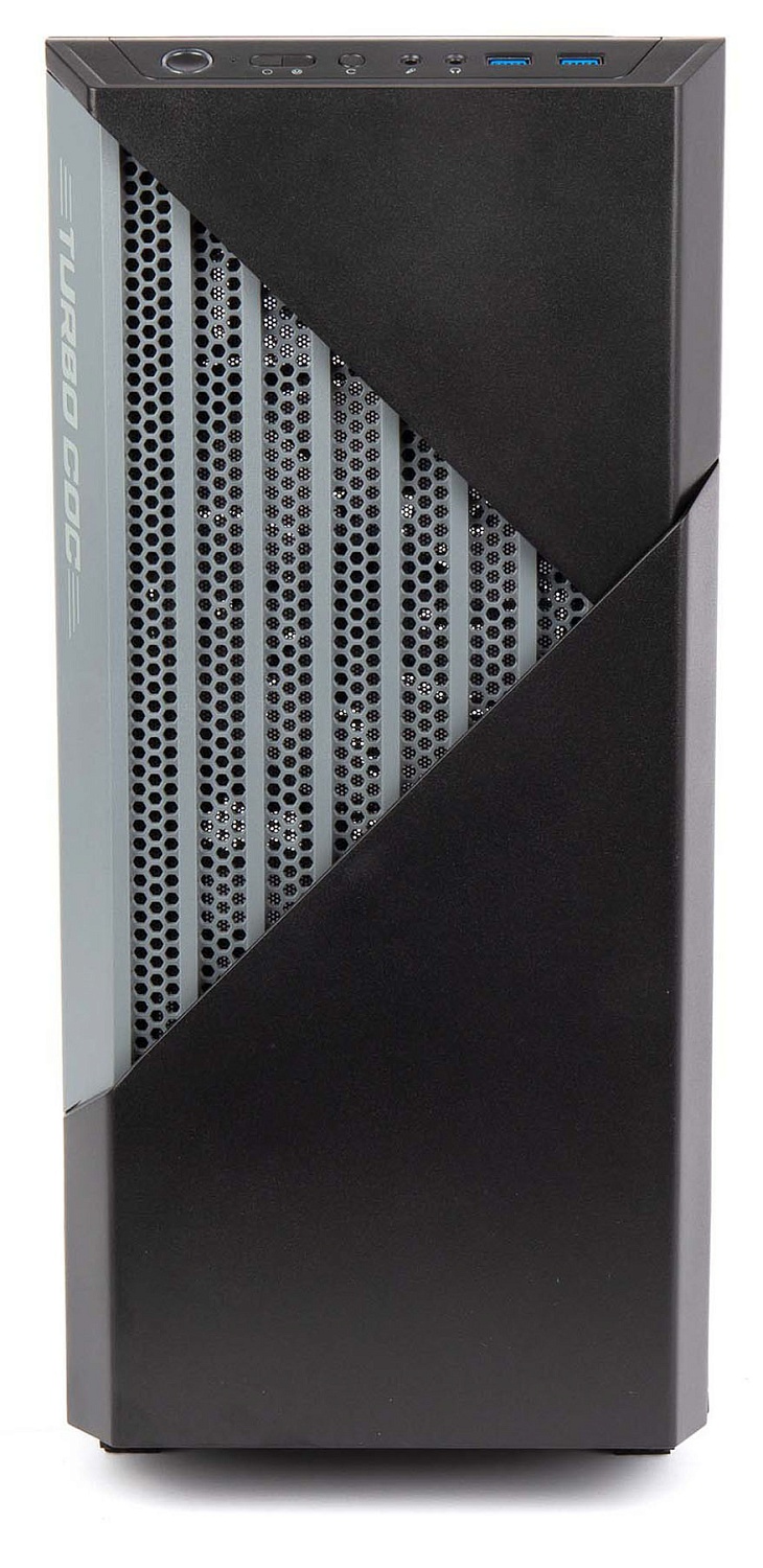 Корпус Hiper CC BG черный без БП ATX 1x120mm 3x140mm 2xUSB3.0 audio bott PSU