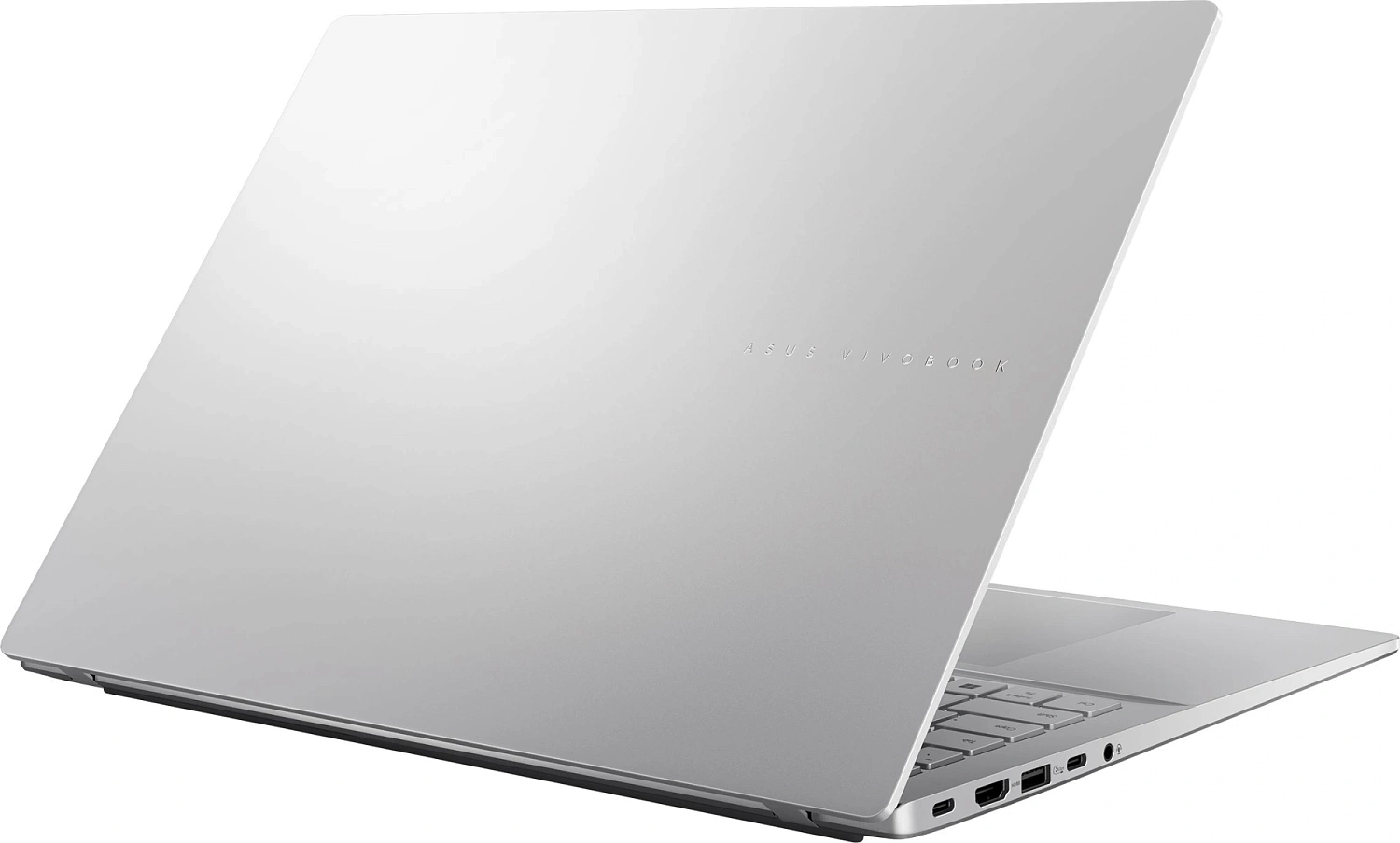 Ноутбук Asus VivoBook S16 M3607KA-SH131 Ryzen AI 5 330 16Gb SSD512Gb AMD Radeon Graphics 16" OLED WUXGA (1920x1200) без ОС silver WiFi BT Cam (90NB16T2-M00990)