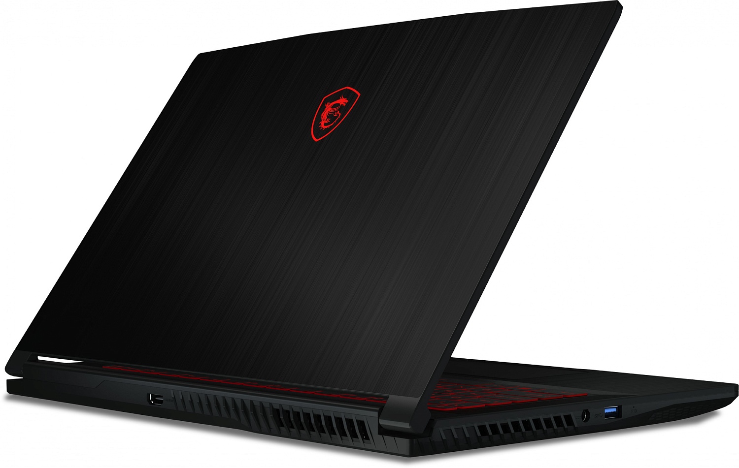 Ноутбук MSI GF63 Thin 12UC-800XRU Core i7 12650H 16Gb SSD512Gb NVIDIA GeForce RTX 3050 4Gb 15.6" IPS FHD (1920x1080) Free DOS black WiFi BT Cam (9S7-16R821-800)