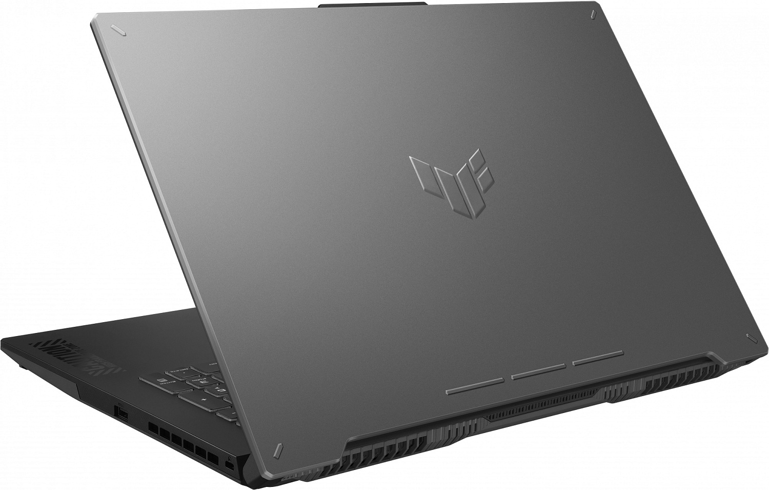 Ноутбук Asus TUF Gaming F17 FX707ZV4-HX055 Core i7 12700H 16Gb SSD1Tb NVIDIA GeForce RTX4060 8Gb 17.3" IPS FHD (1920x1080) noOS grey WiFi BT Cam (90NR0FB5-M003B0)