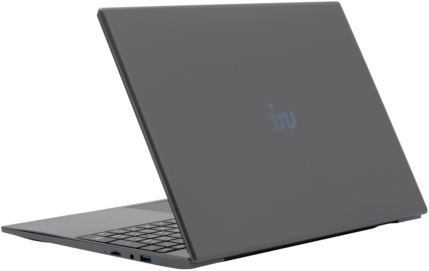 Ноутбук IRU Tactio 15PHC Ryzen 5 7430U 8Gb SSD256Gb Intel Iris Xe graphics R7 15.6" IPS FHD (1920x1080) Windows 11 Professional grey (2045999)