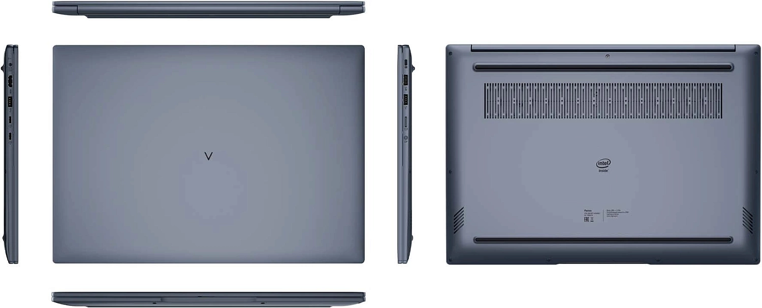 Ноутбук Digma Pro Pactos Core i7 1255U 16Gb SSD512Gb Intel Iris Xe graphics 16" IPS FHD (1920x1200) Windows 11 Professional dk.grey WiFi BT Cam 6060mAh (DN16P7-ADXW01)