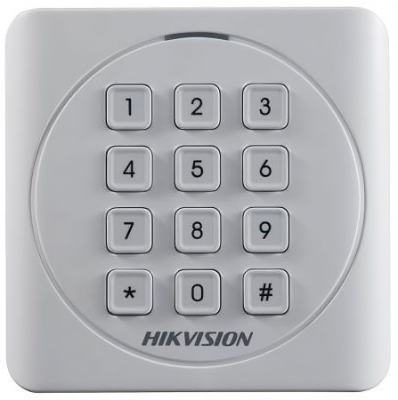 Считыватель карт Hikvision DS-K1801EK внутренний/уличный