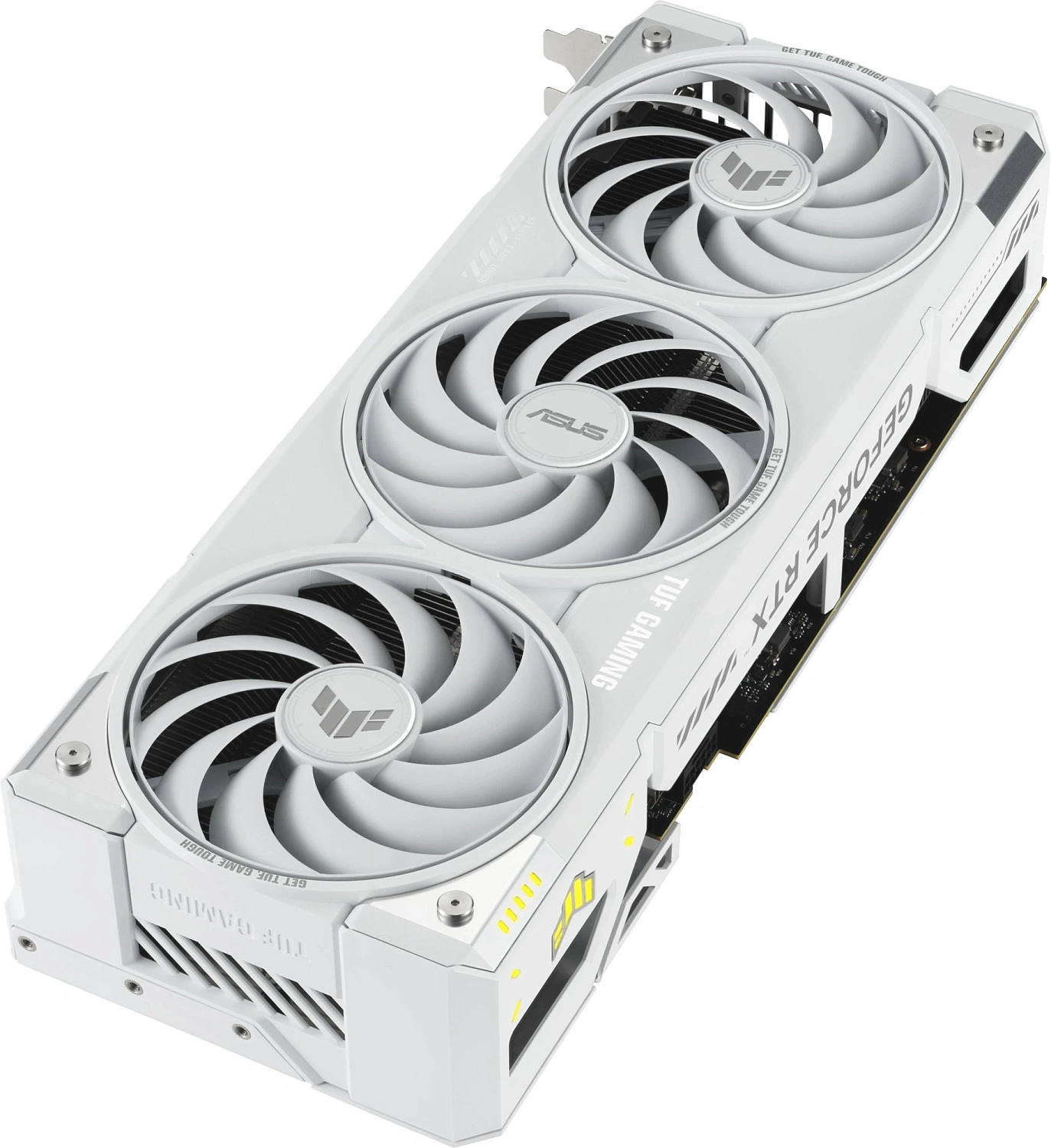 Видеокарта Asus PCI-E 5.0 TUF-RTX5070TI-O16G-WHITE-GAMING NVIDIA GeForce RTX 5070TI 16Gb 256bit GDDR7 2588/28000 HDMIx2 DPx3 HDCP Ret