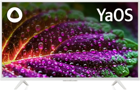 Телевизор LED BBK 43" 43LEX-7290/FTS2C (W) Яндекс.ТВ белый FULL HD 50Hz DVB-T DVB-T2 DVB-C DVB-S DVB-S2 WiFi Smart TV (RUS)