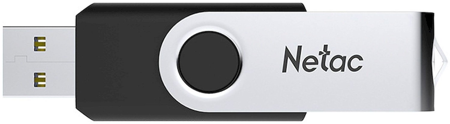 Флеш-накопитель Netac U505 USB 2.0 Flash Drive 128GB, ABS+Metal housing