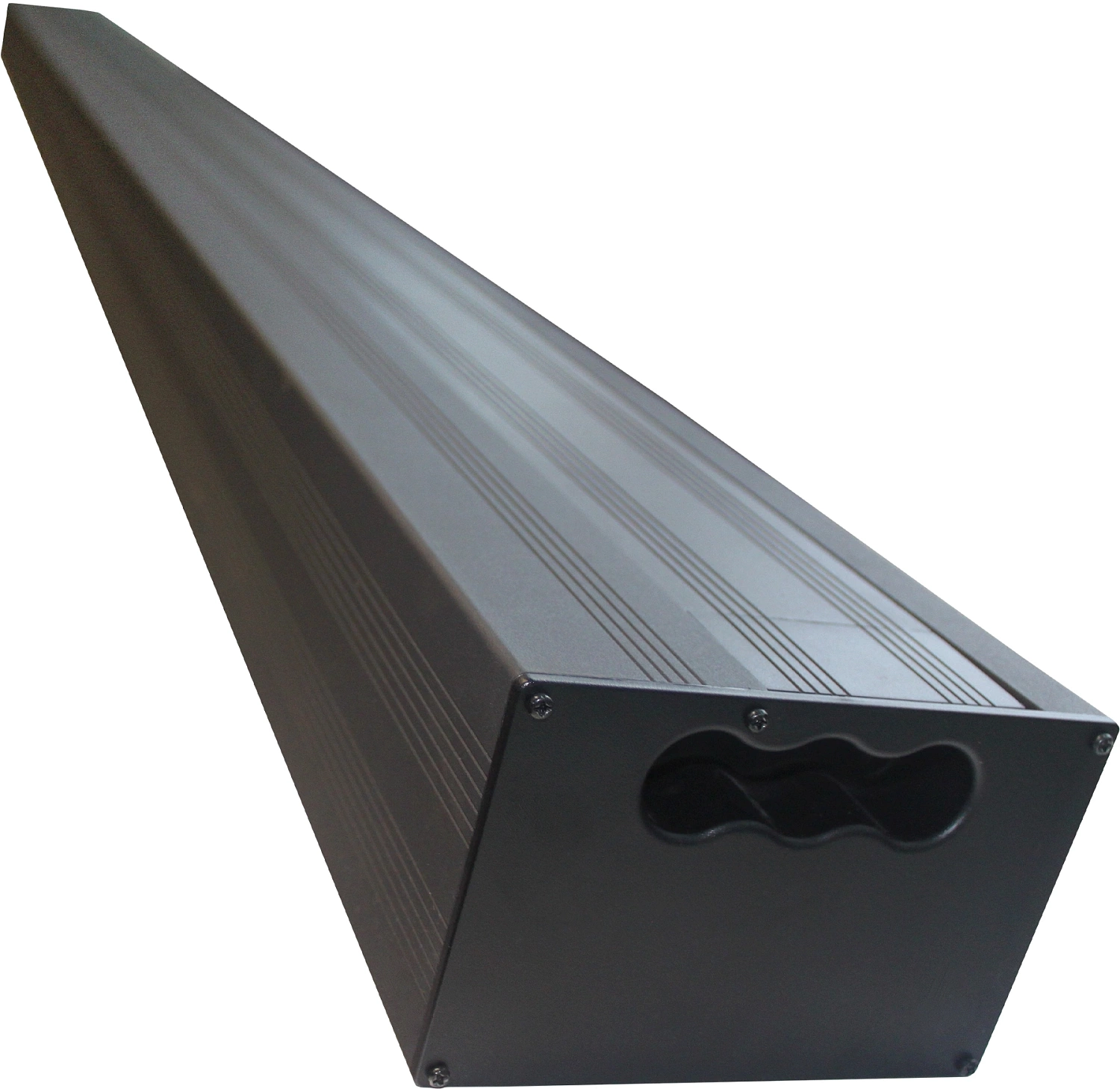 Экран Cactus 125x221см FloorRising CS-PSFRCLR-221X125 16:9 напольный рулонный черный (моторизованный привод)