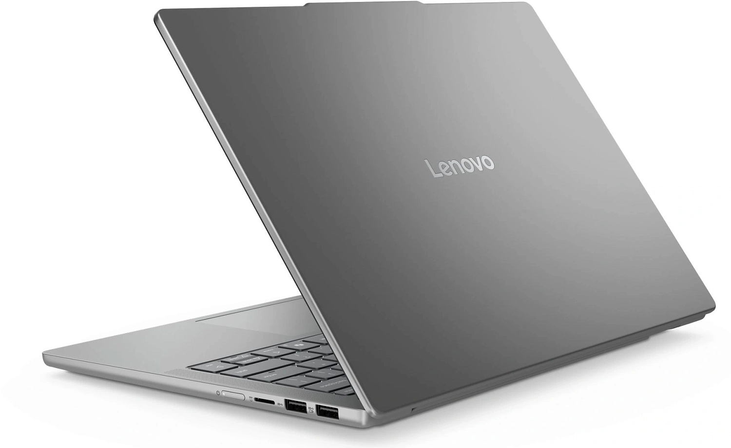 Ноутбук Lenovo IdeaPad Slim 5 14IRH10 Core i5 13420H 16Gb SSD512Gb Intel UHD Graphics 14" OLED WUXGA (1920x1200) без ОС grey WiFi BT Cam (83HR002SRK)
