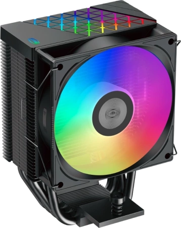 Устройство охлаждения(кулер) PcCooler R400 ARGB Soc-AM5/AM4/1200/1700/1851 черный 4-pin Al+Cu 180W Ret (R400-BKAWYX-US)